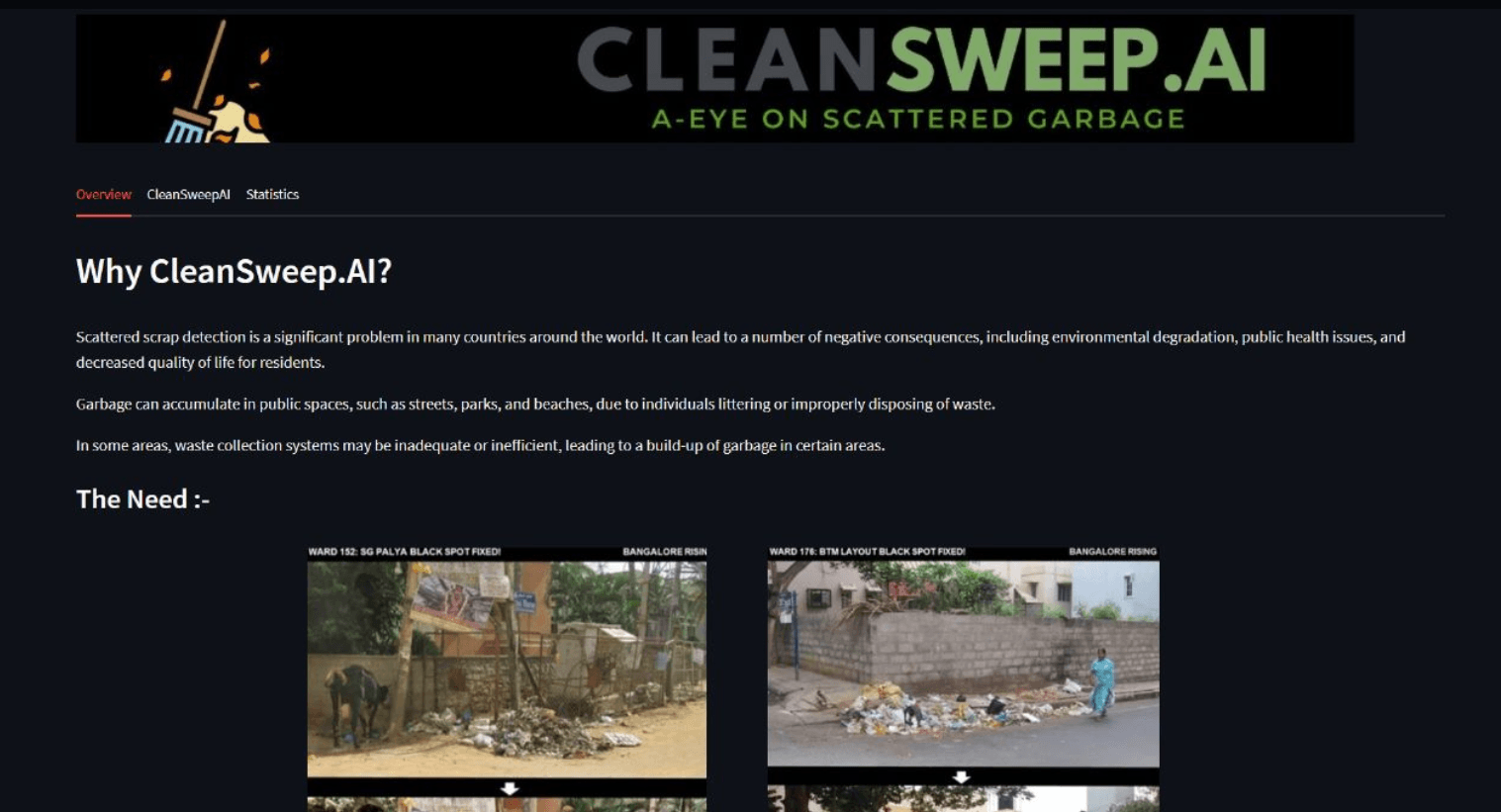 CleanSweep.AI preview